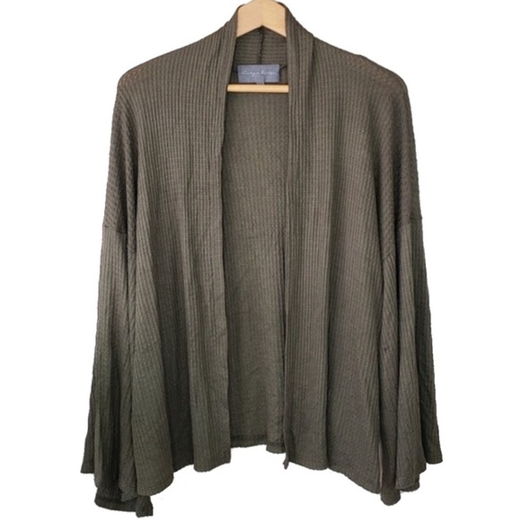 Sunday In Brooklyn Evereve Waffle Cardigan - Picture 3 of 6